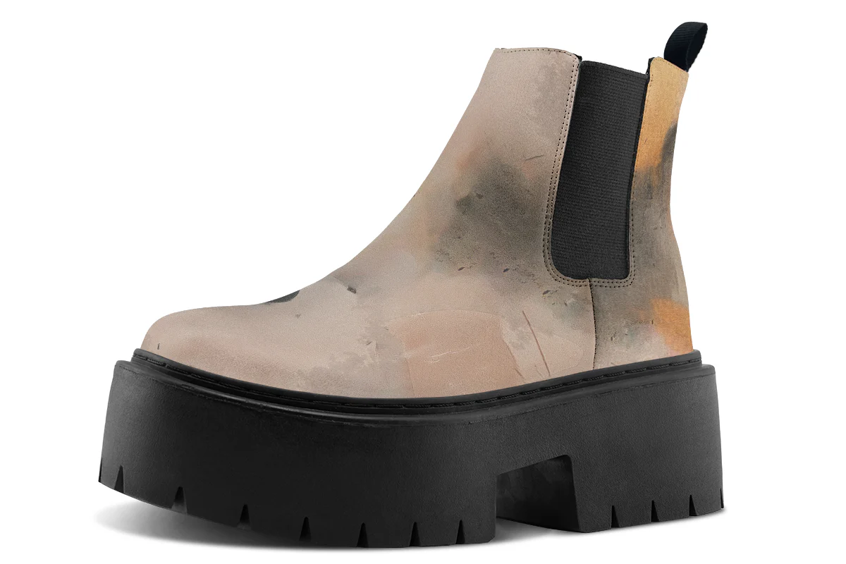 Smoky Sands Platform Chelsea Boots - Image 3