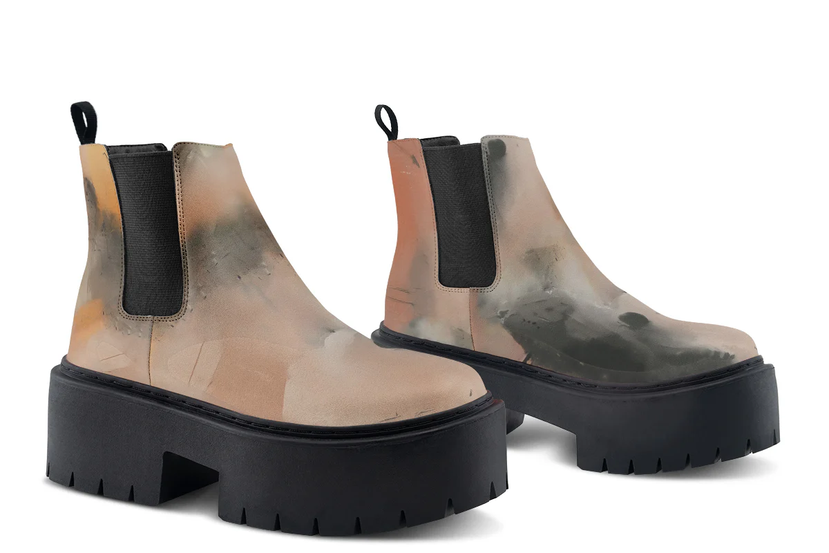 Smoky Sands Platform Chelsea Boots - Image 5