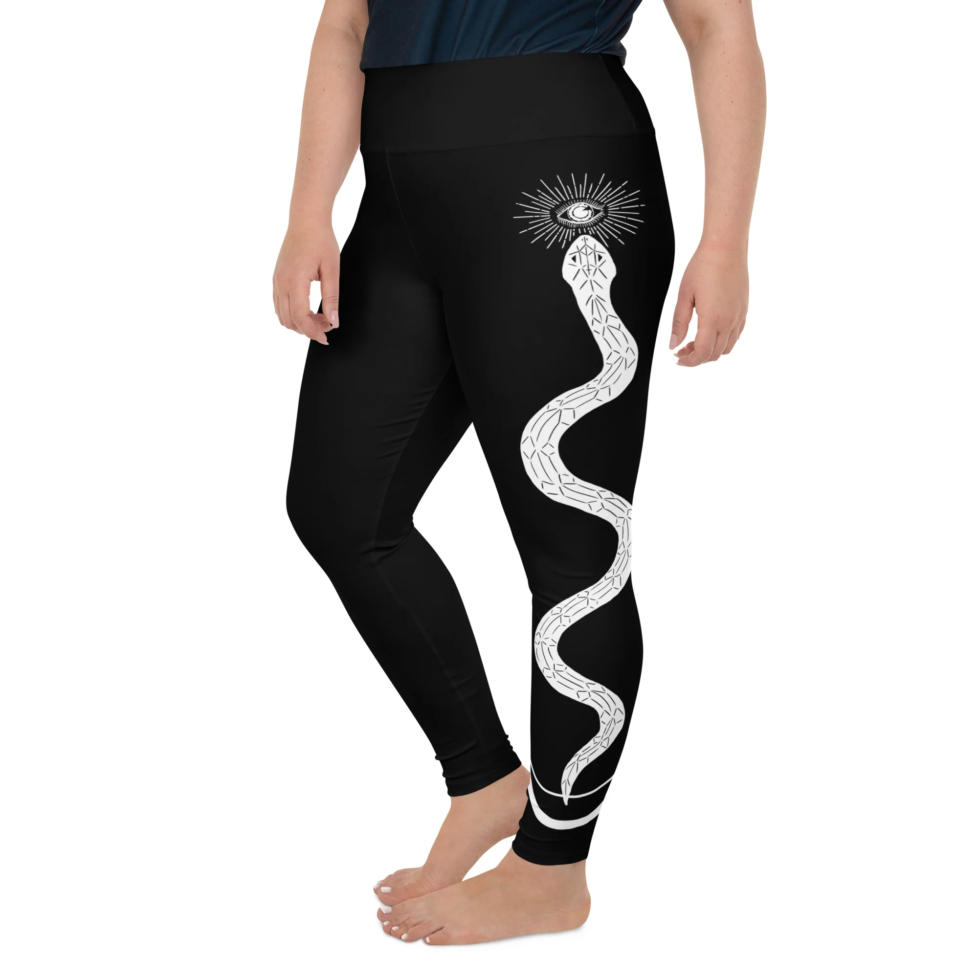 Snake Charmer Plus Size Leggings - Image 5