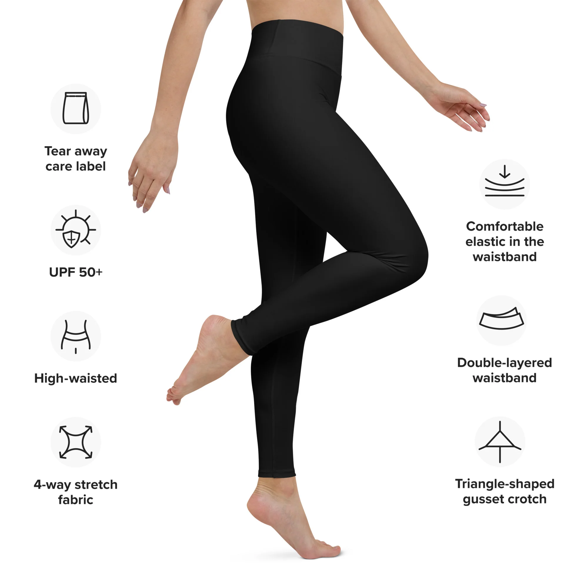 Snake Charmer Yoga Leggings - Image 3