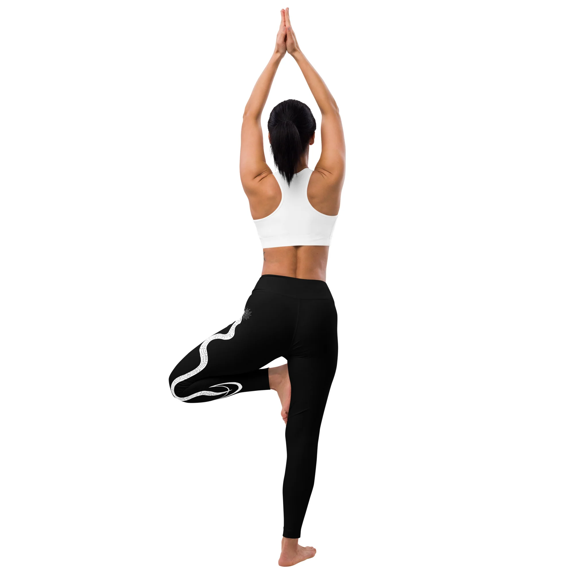 Snake Charmer Yoga Leggings - Image 4
