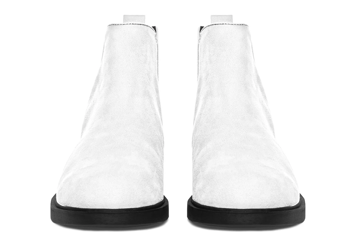 Snow White Chelsea Boots - Image 4