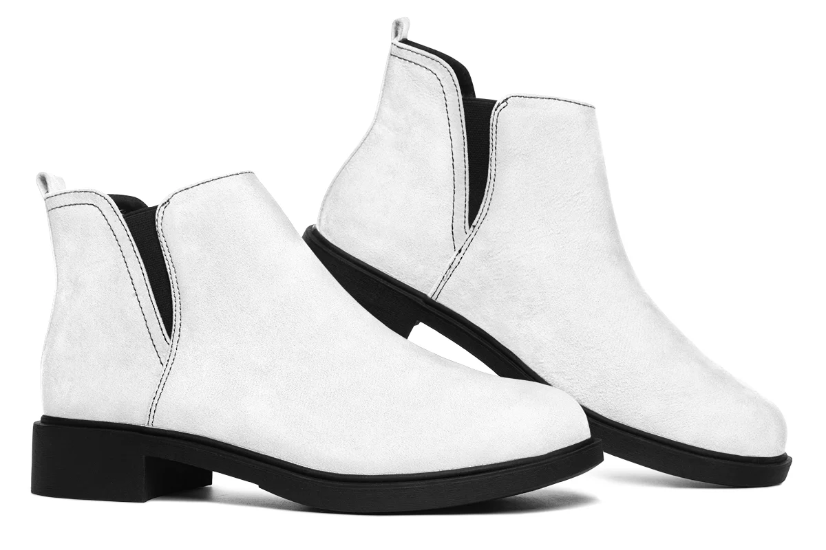 Snow White Chelsea Boots - Image 7