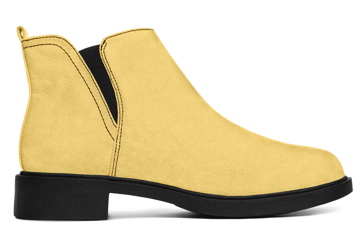 Soft Gold Chelsea Boots - Image 3