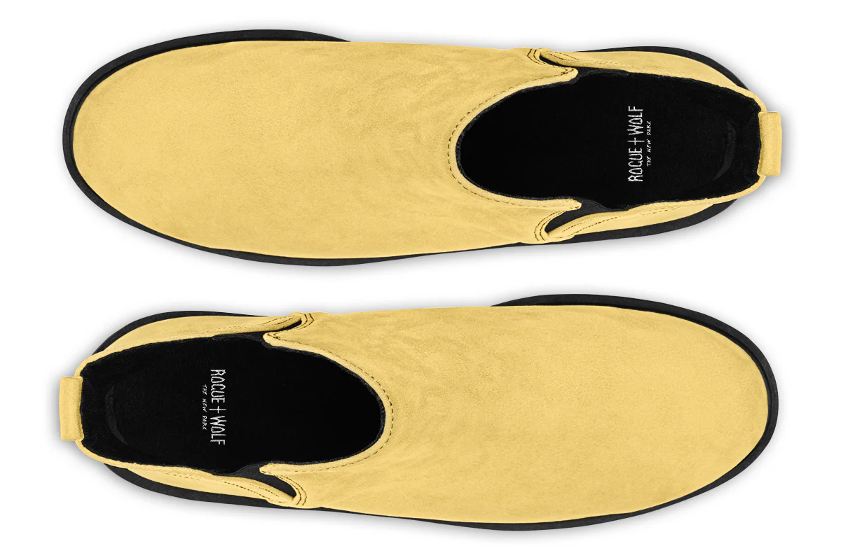 Soft Gold Chelsea Boots - Image 6