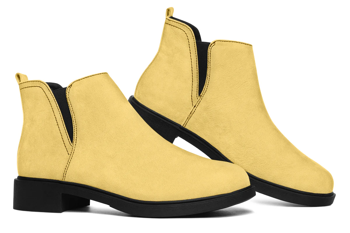 Soft Gold Chelsea Boots - Image 7