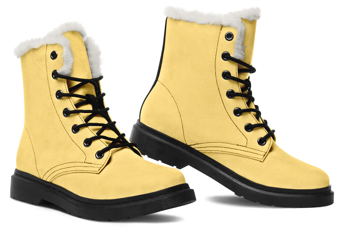 Soft Gold Winter Boots - Image 5
