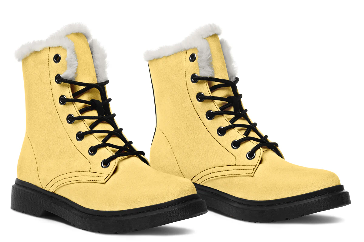 Soft Gold Winter Boots - Image 6