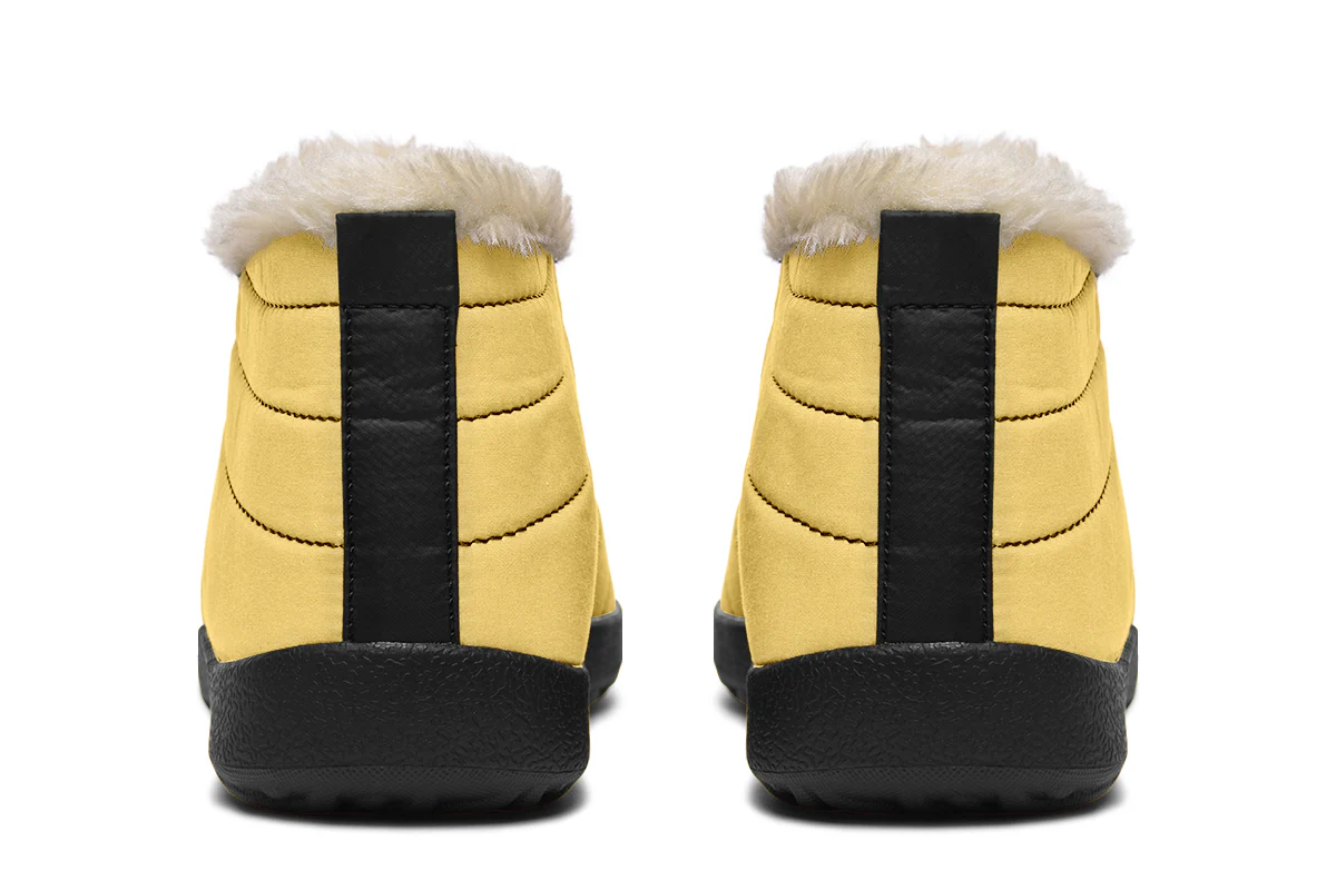 Soft Gold Winter Sneakers - Image 5