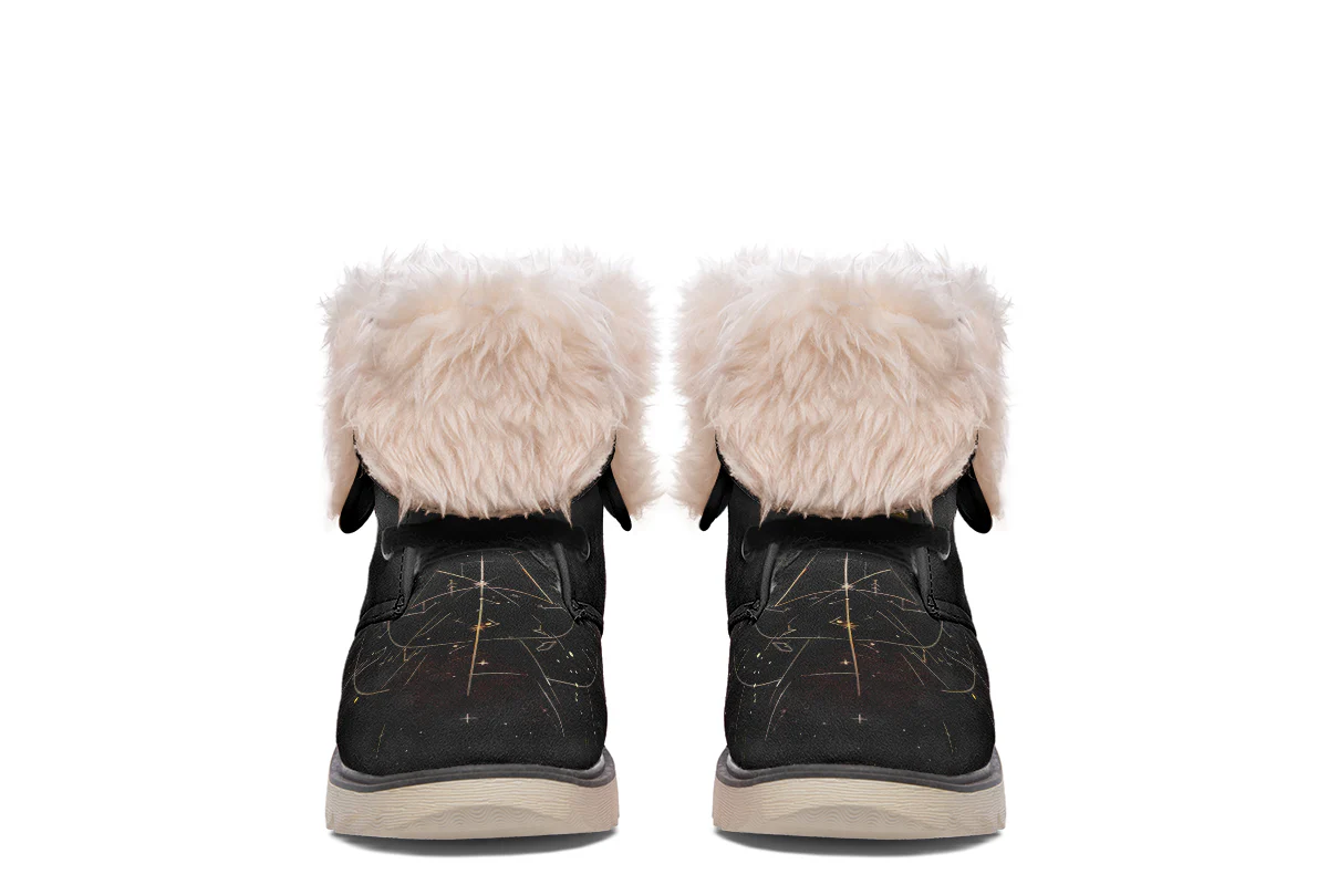 Solar Wolf Fold Over Winter Boots - Image 12
