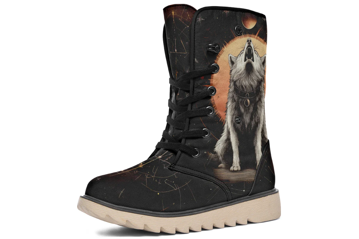Solar Wolf Fold Over Winter Boots - Image 3