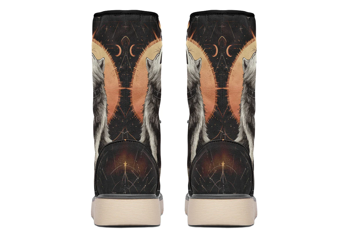Solar Wolf Fold Over Winter Boots - Image 5