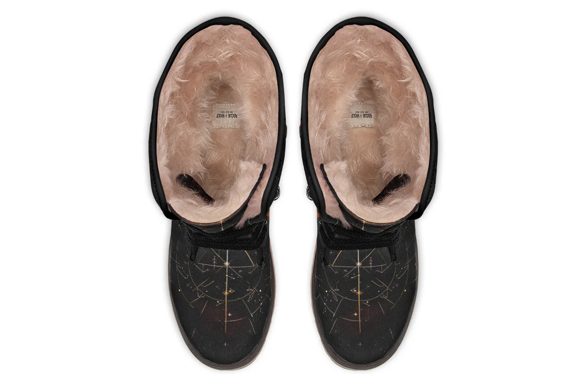 Solar Wolf Fold Over Winter Boots - Image 6