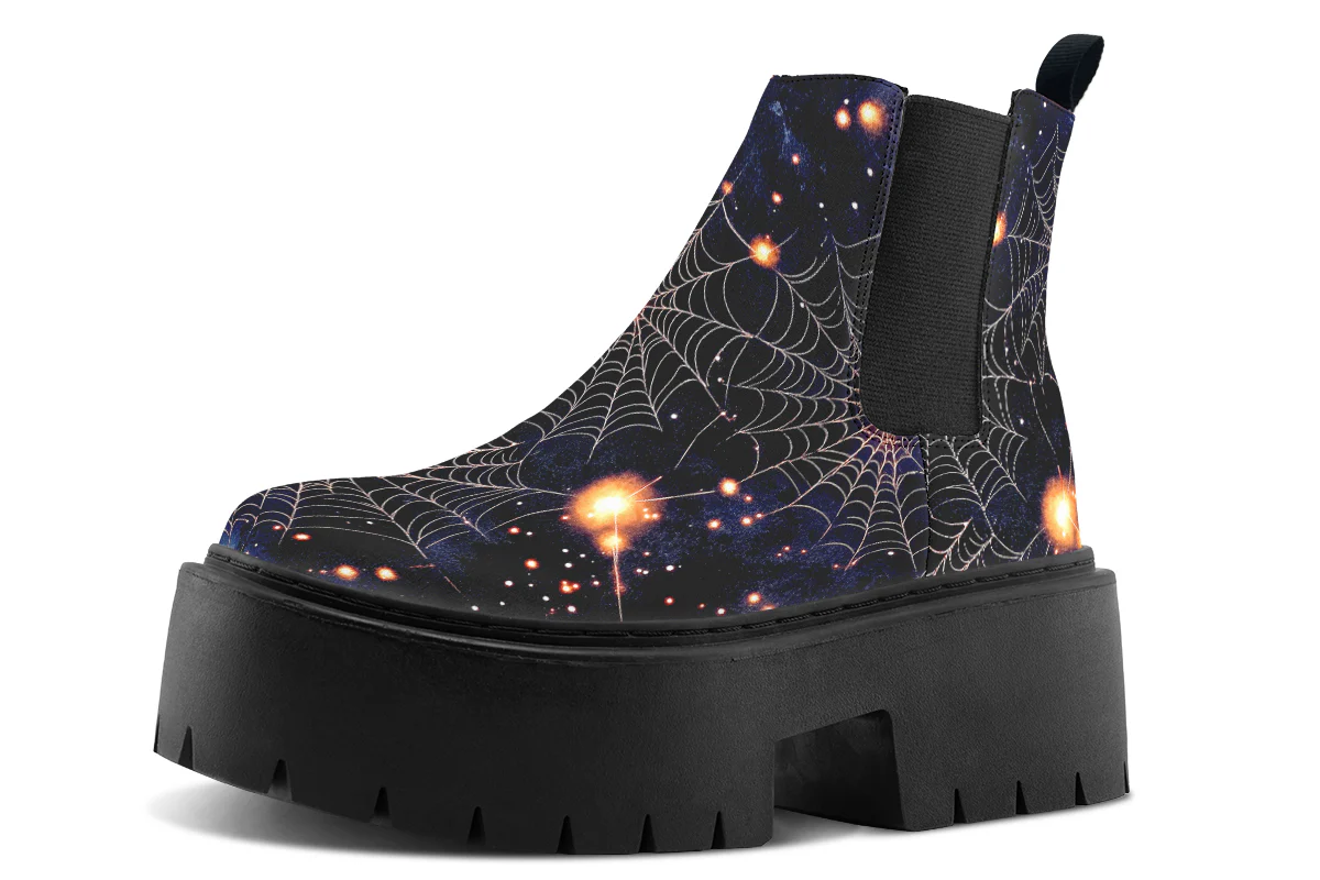 Spiderweb Platform Chelsea Boots - Image 2