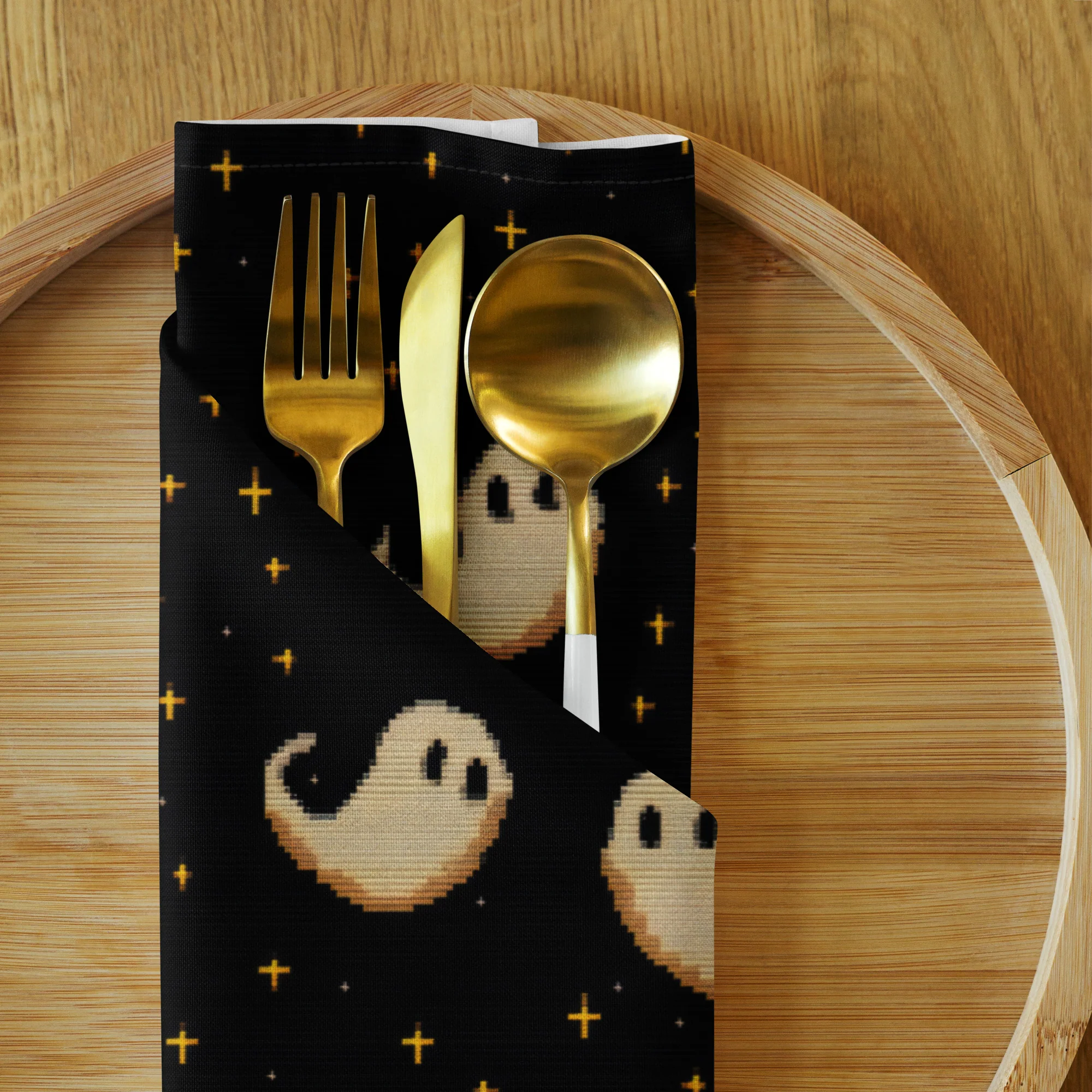 Spooky Soirée Cloth Napkin Set - Image 3