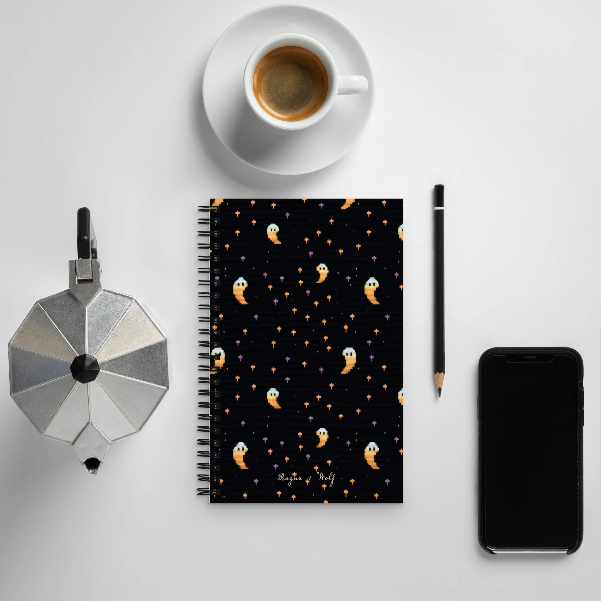 Stargazinā Spectres Spiral Notebook - Image 2