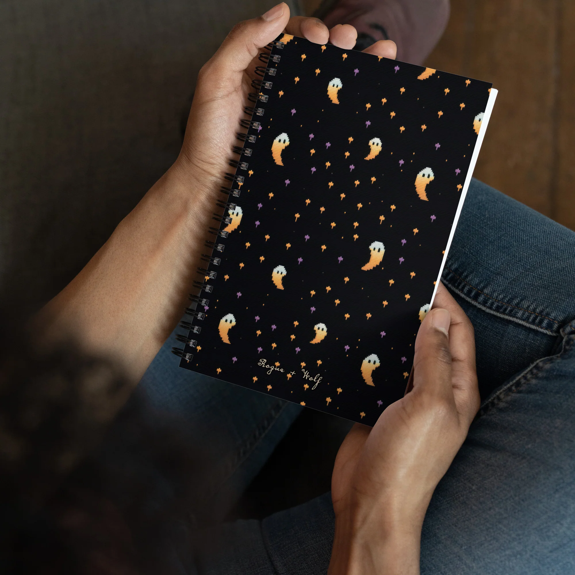 Stargazinā Spectres Spiral Notebook - Image 3