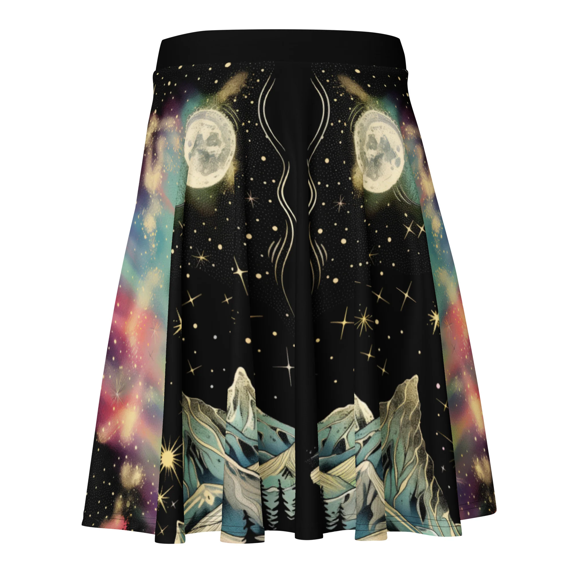 Starlit Wanderer Skater Skirt - Image 3