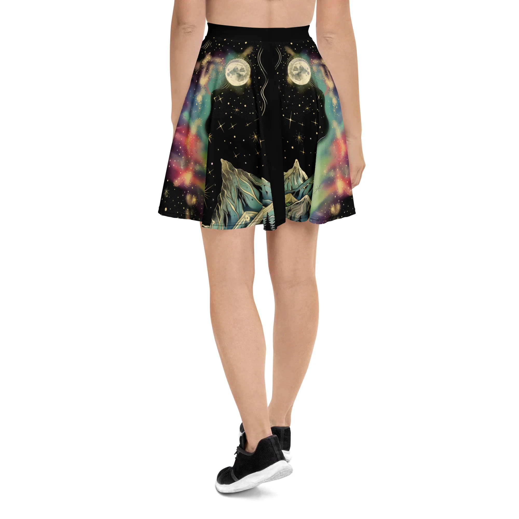 Starlit Wanderer Skater Skirt - Image 6
