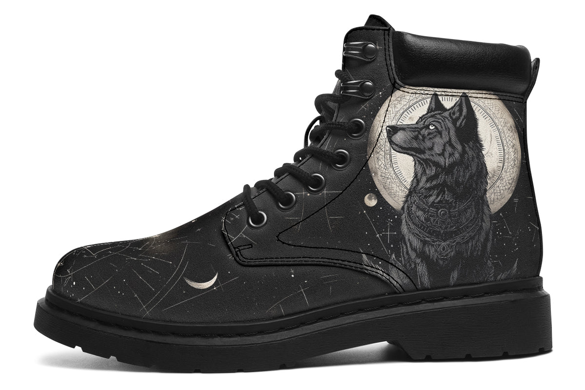 Starlit Wolf Classic Boots