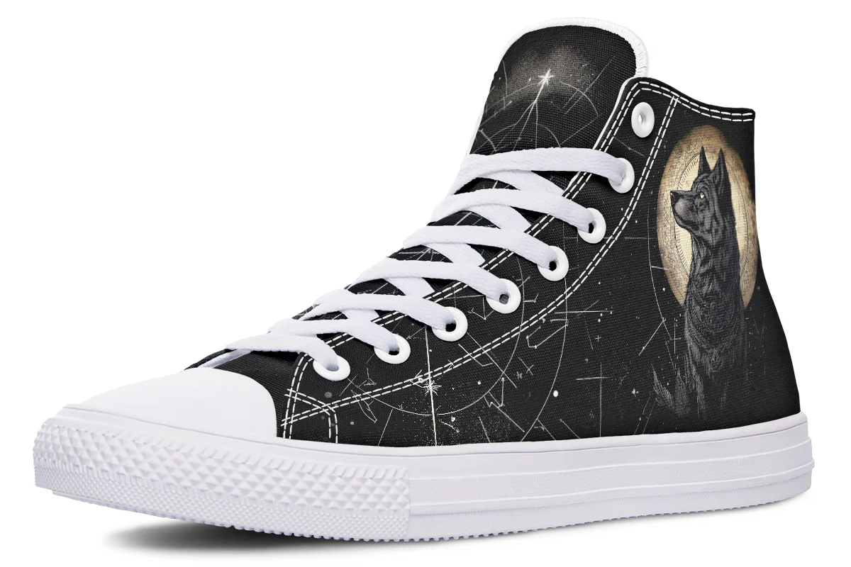 Starlit Wolf High Tops - Image 11