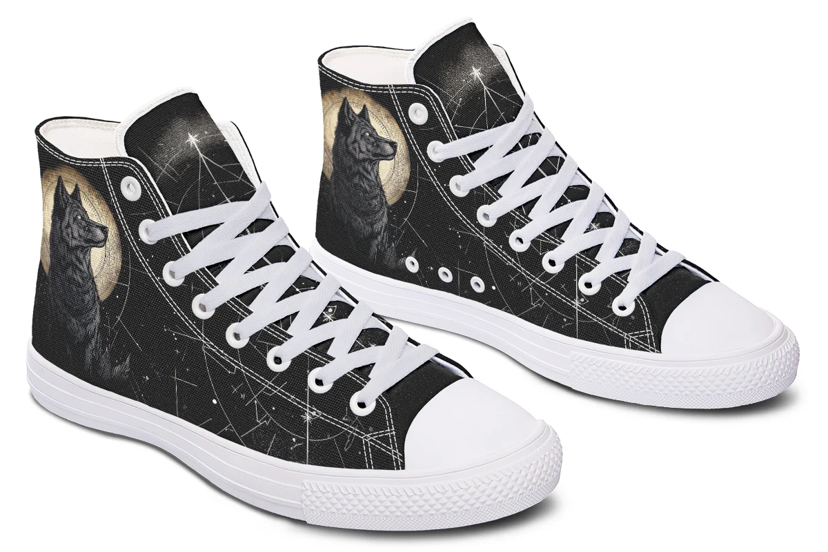 Starlit Wolf High Tops - Image 14