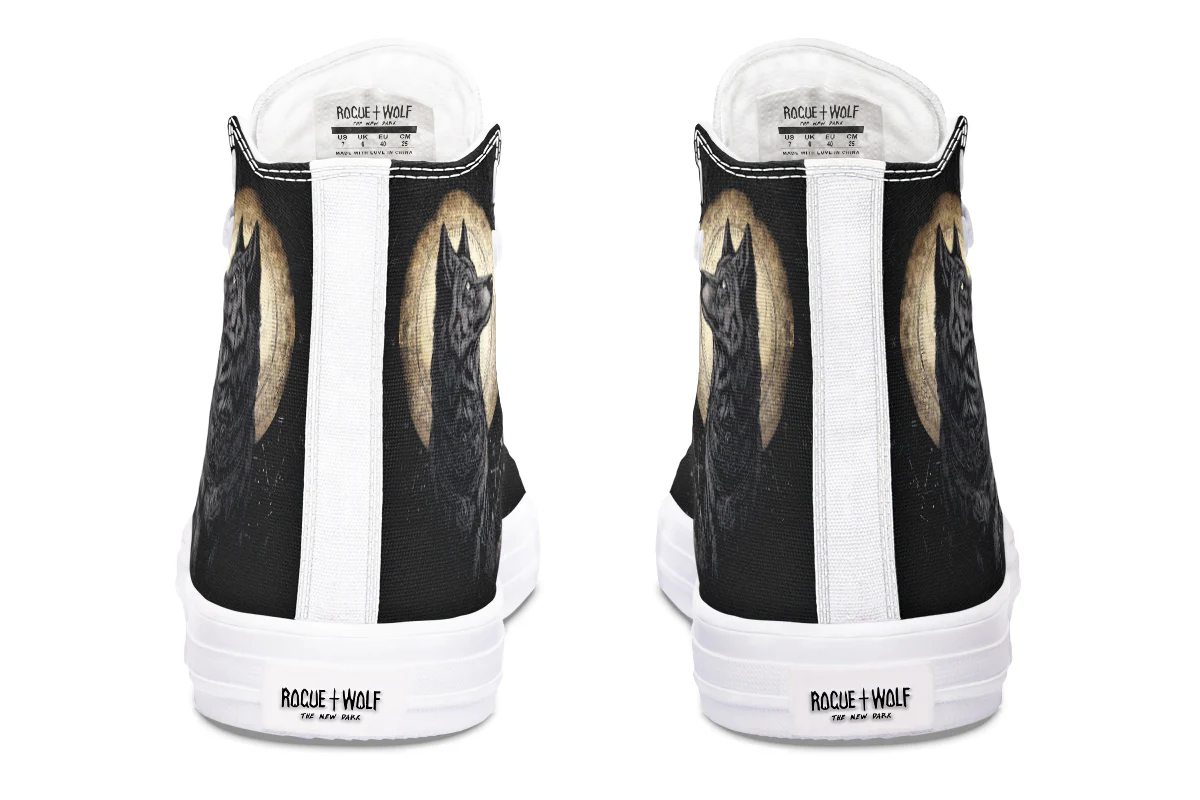 Starlit Wolf High Tops - Image 17