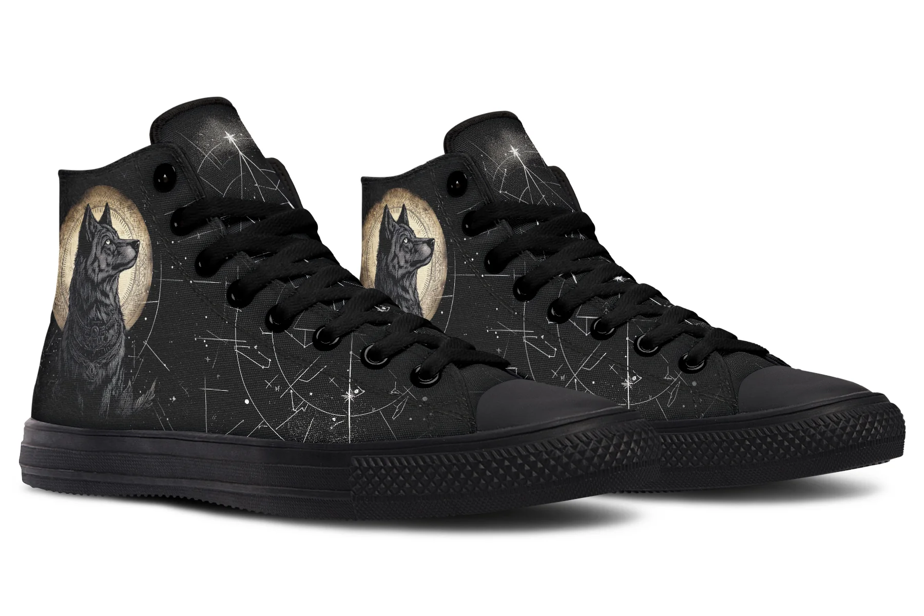 Starlit Wolf High Tops - Image 4