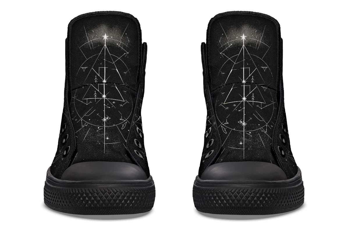 Starlit Wolf High Tops - Image 7