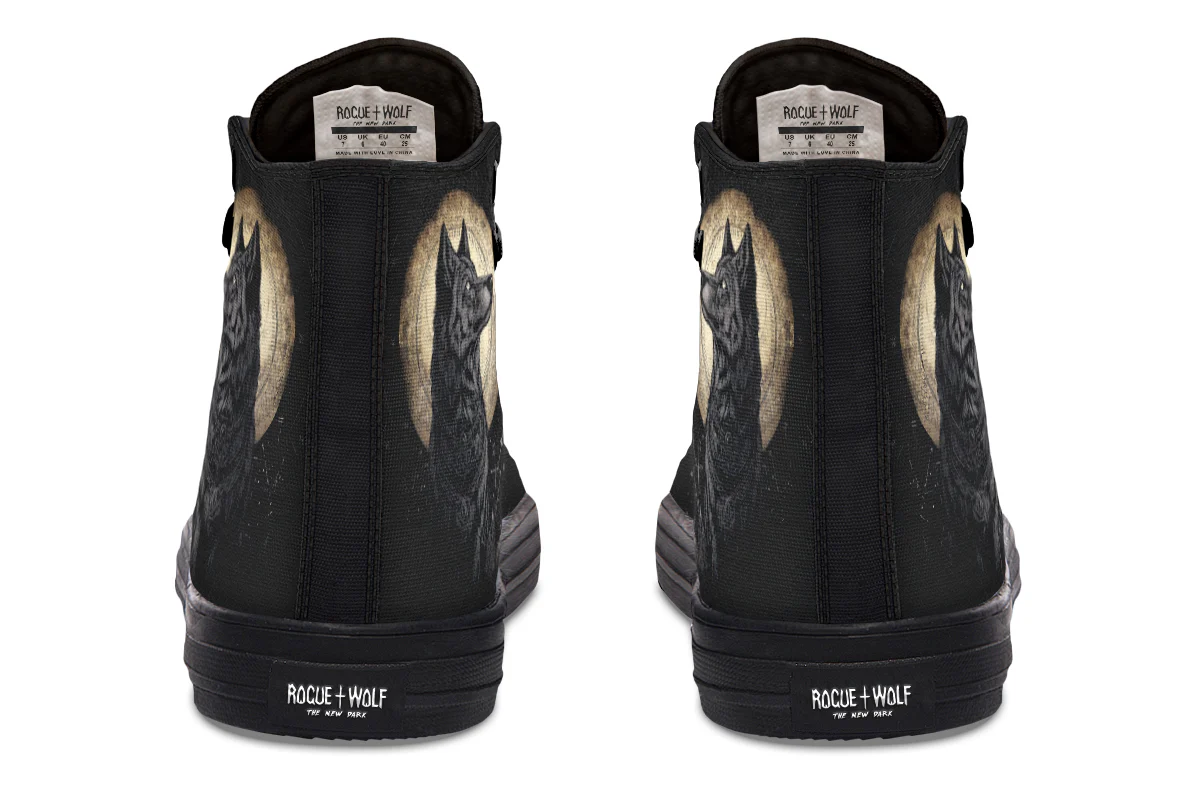 Starlit Wolf High Tops - Image 8