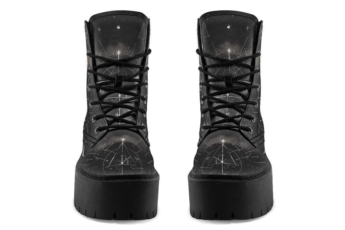Starlit Wolf Platform Boots - Image 7