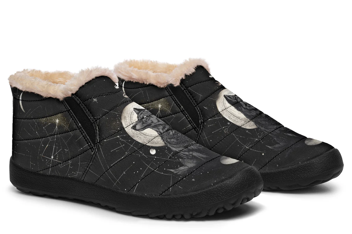 Starlit Wolf Winter Sneakers - Image 7