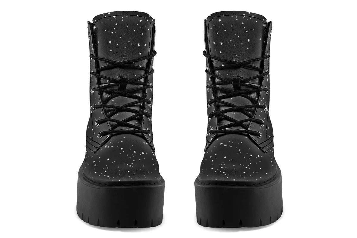 Starry Night Platform Boots - Image 7