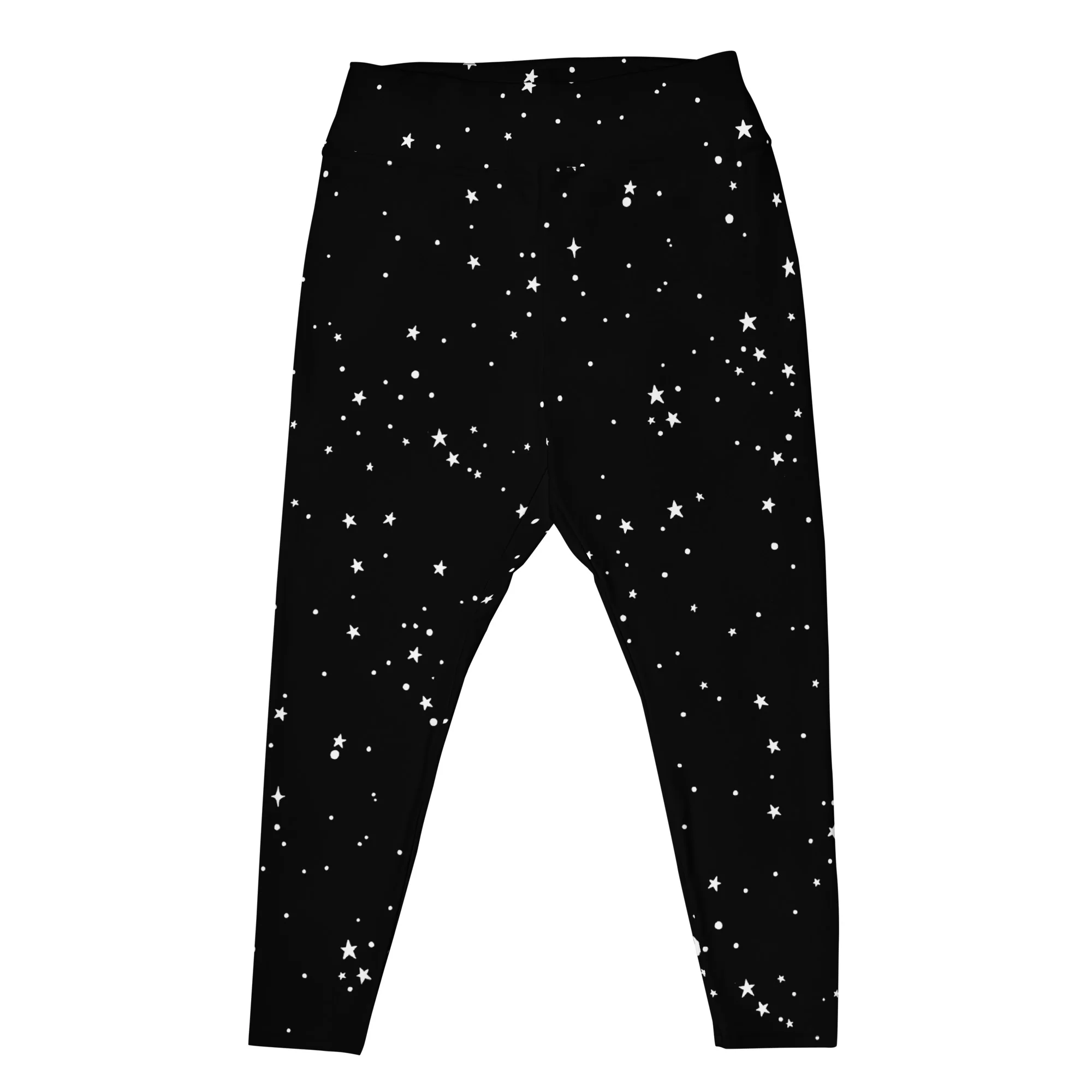 Starry Night Plus Size Leggings - Image 7