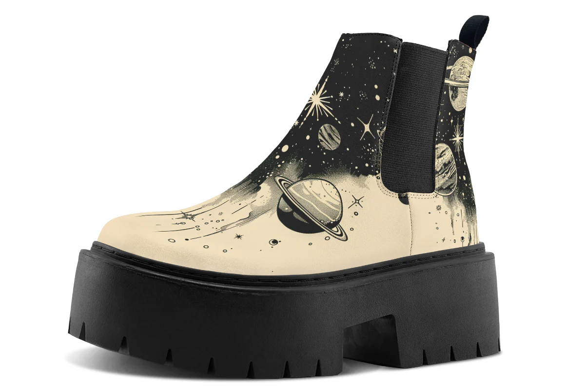 Starwalker Platform Chelsea Boots - Image 3