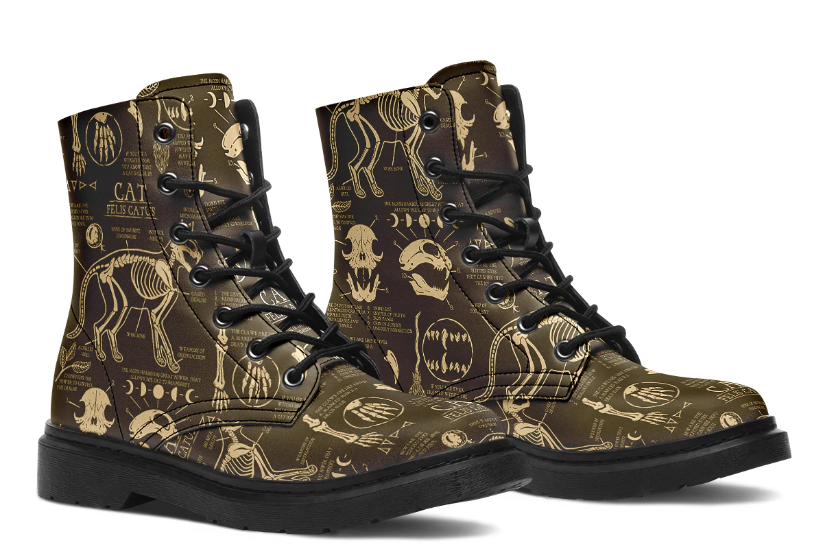 Tan Cat Study Boots - Image 2