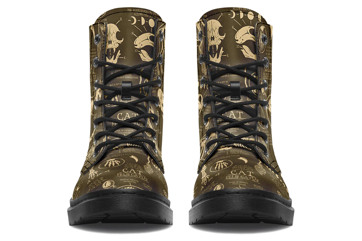 Tan Cat Study Boots - Image 6