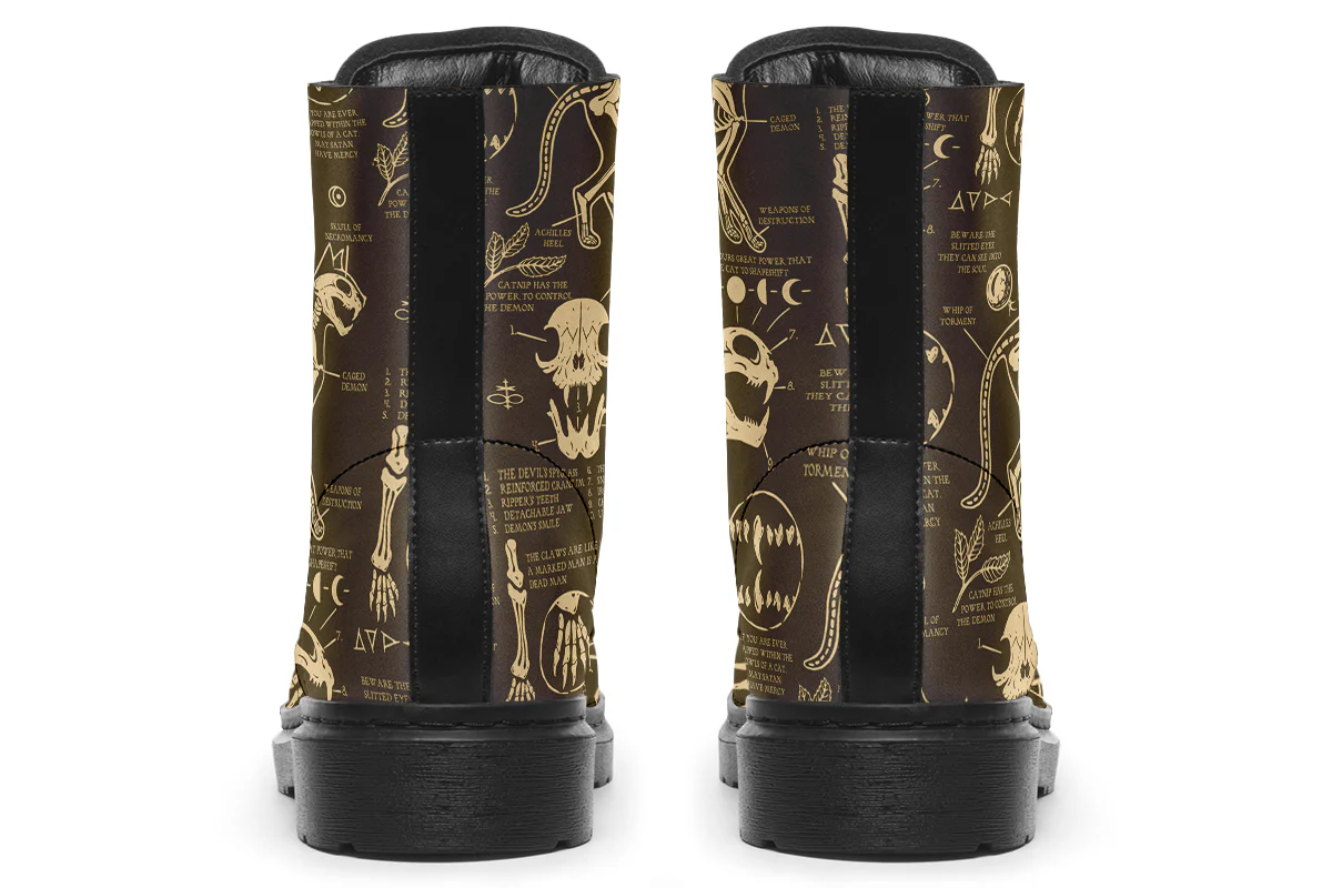 Tan Cat Study Boots - Image 7