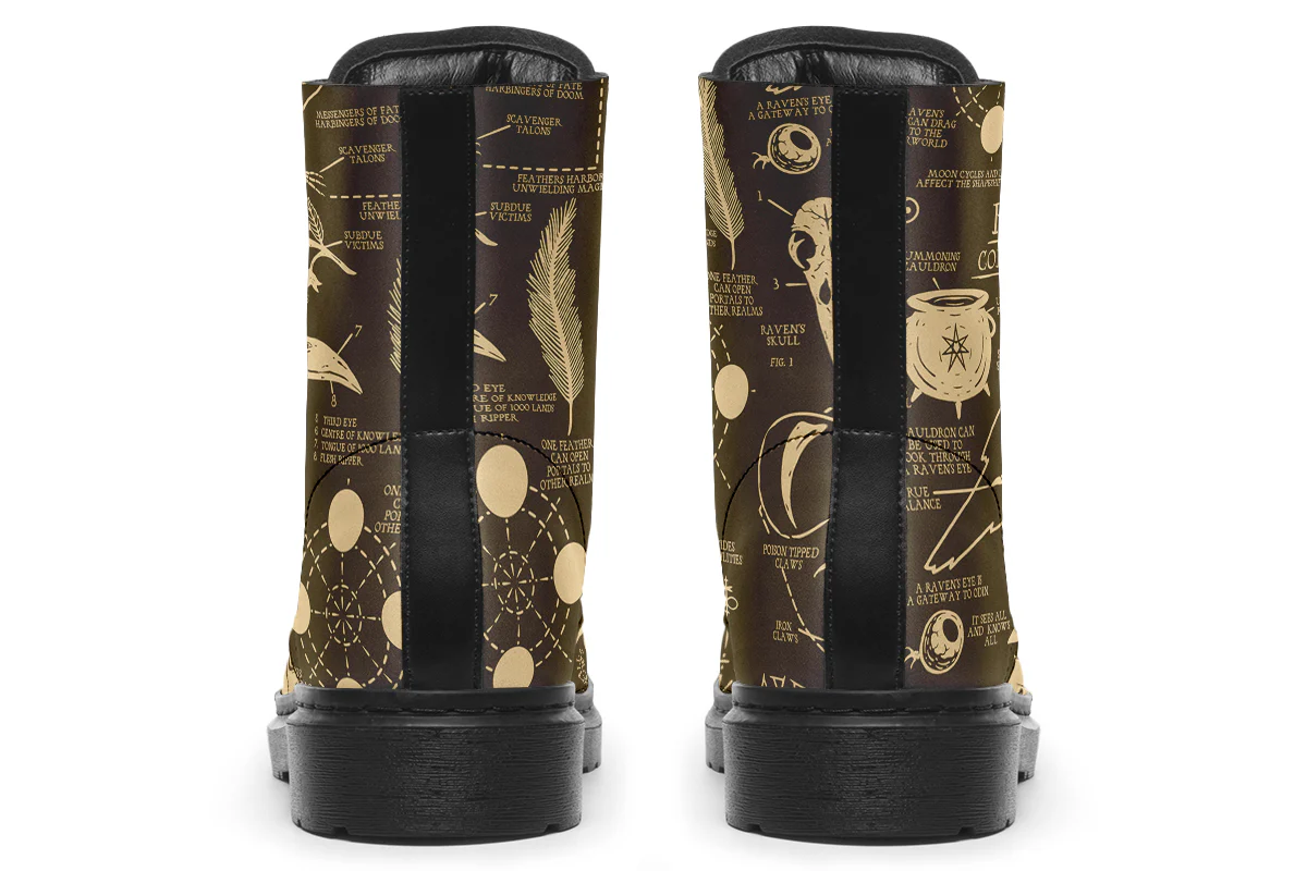 Tan Raven Study Boots - Image 7