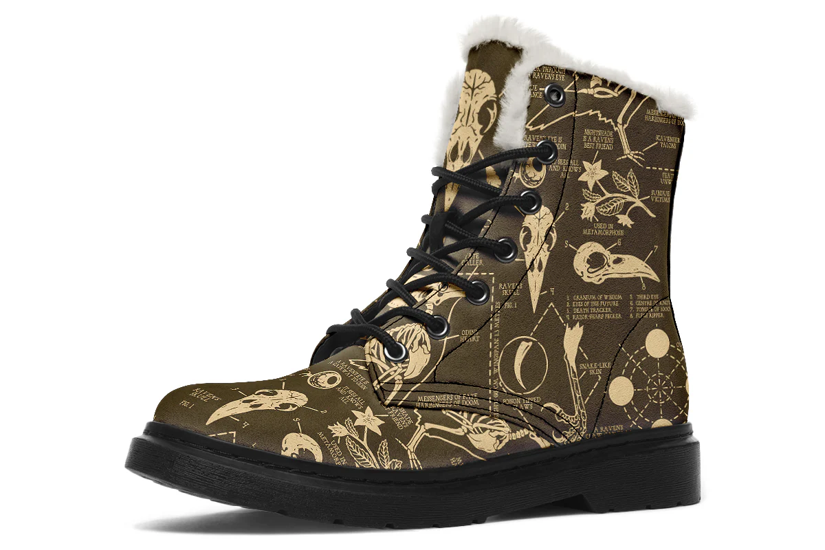 Tan Raven Study Winter Boots