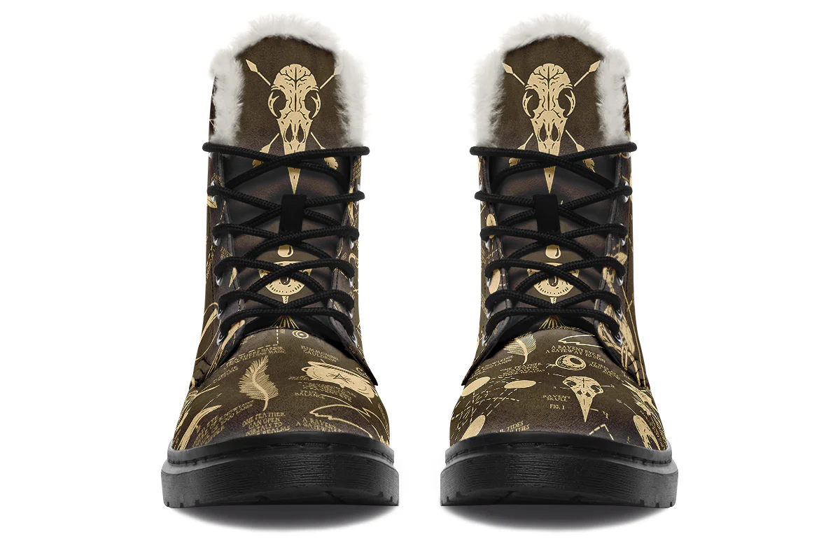 Tan Raven Study Winter Boots - Image 3