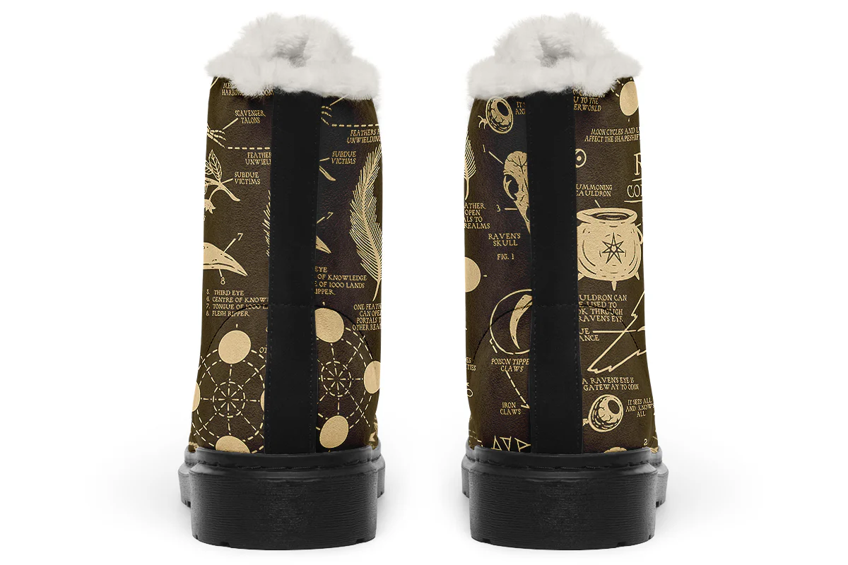Tan Raven Study Winter Boots - Image 4
