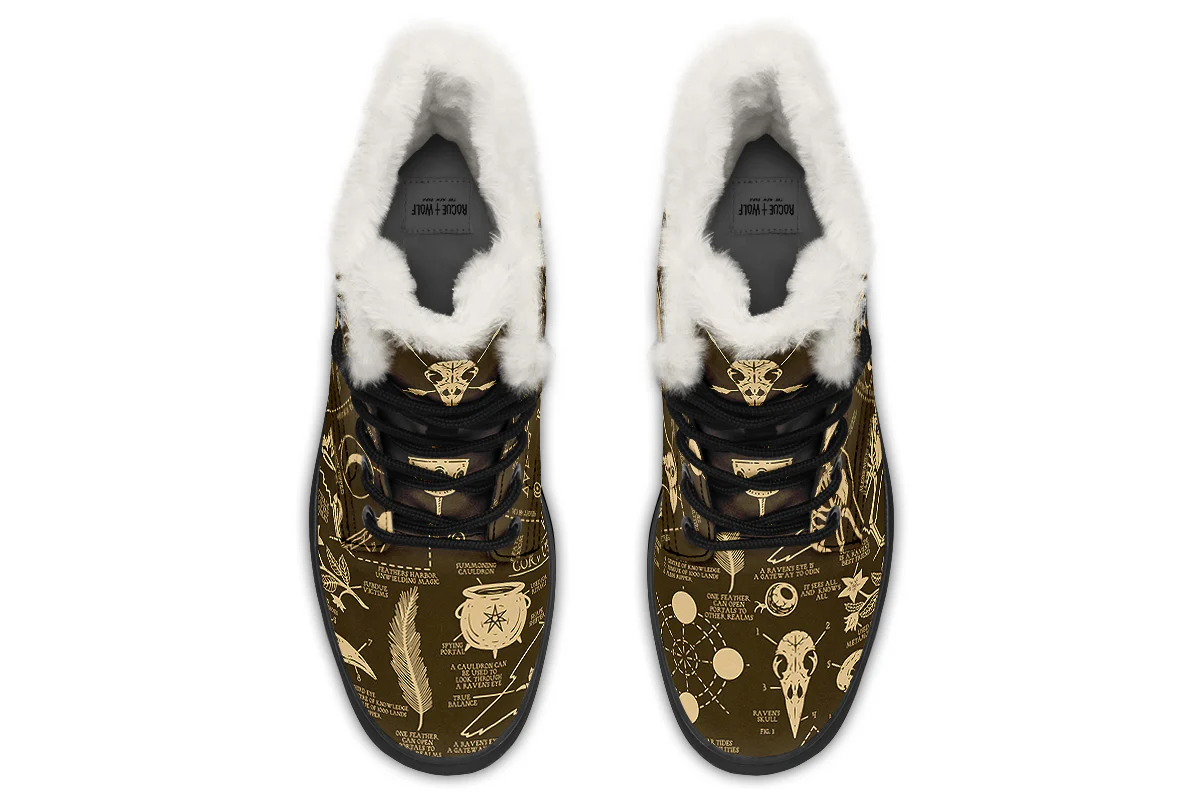 Tan Raven Study Winter Boots - Image 7