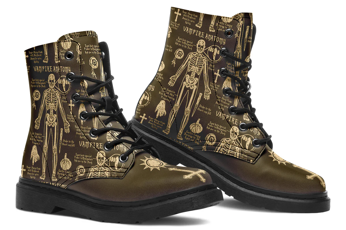 Tan Vampire Study Boots - Image 5