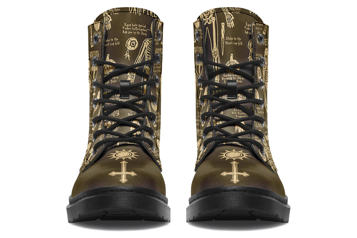 Tan Vampire Study Boots - Image 6