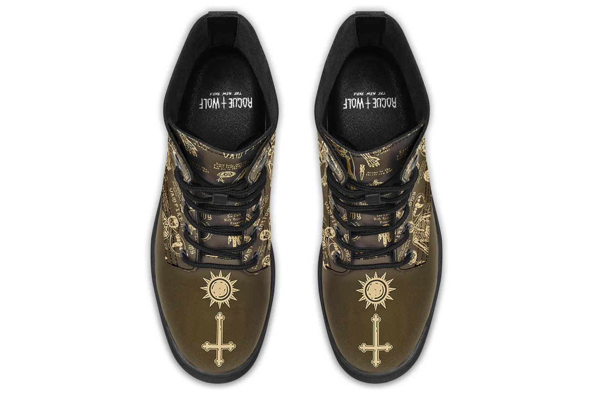 Tan Vampire Study Boots - Image 8