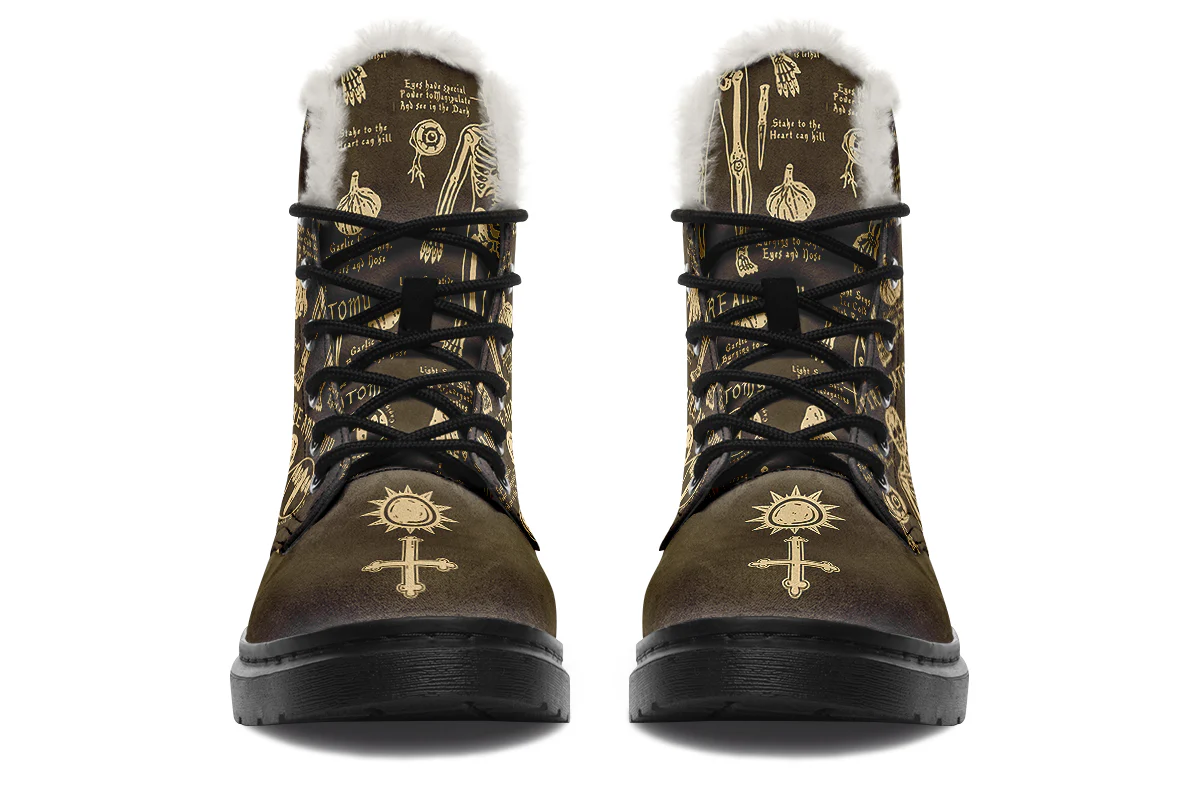 Tan Vampire Study Winter Boots - Image 3