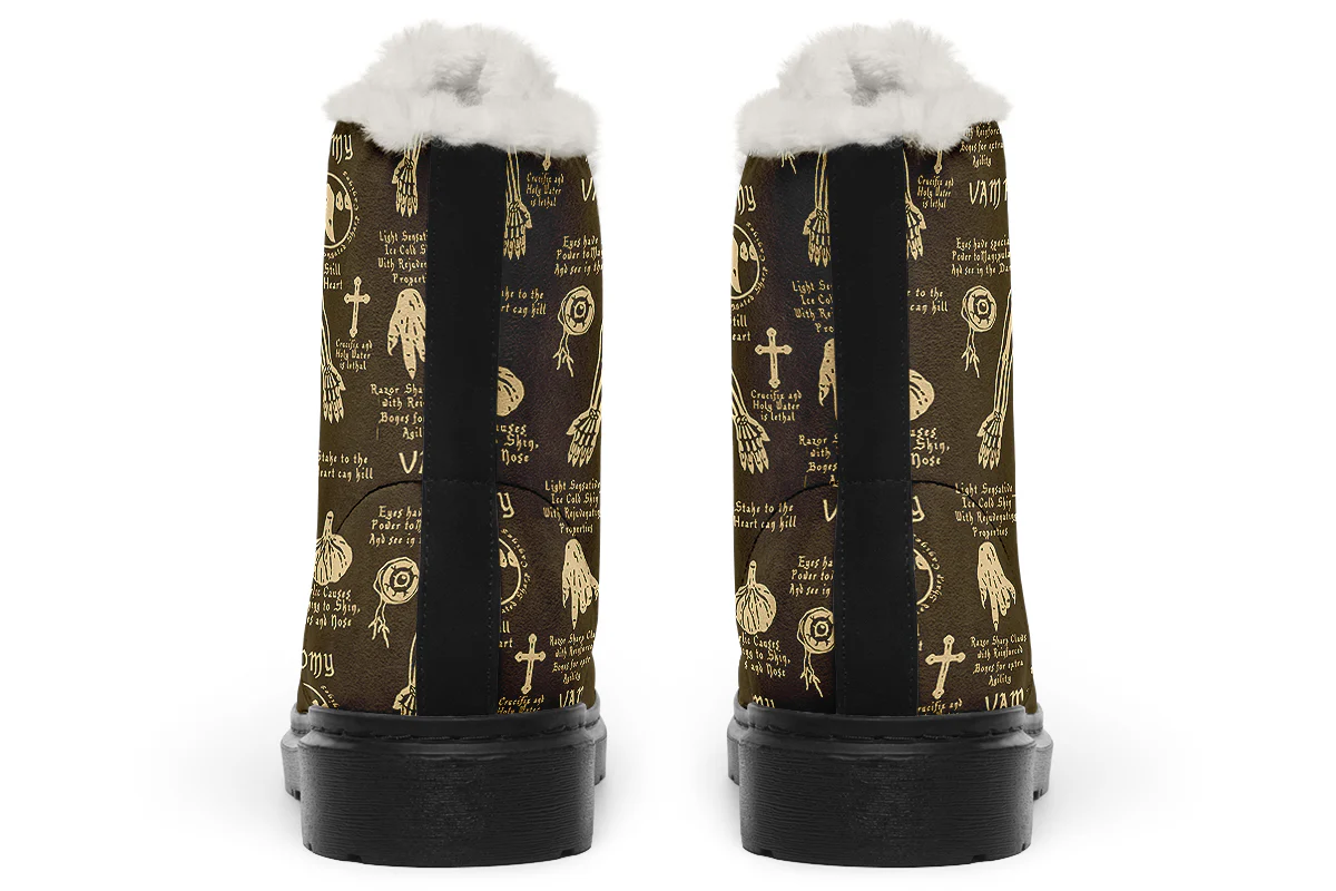 Tan Vampire Study Winter Boots - Image 4