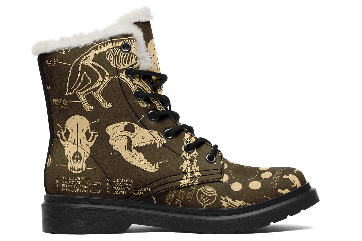 Tan Wolf Study Winter Boots - Image 2