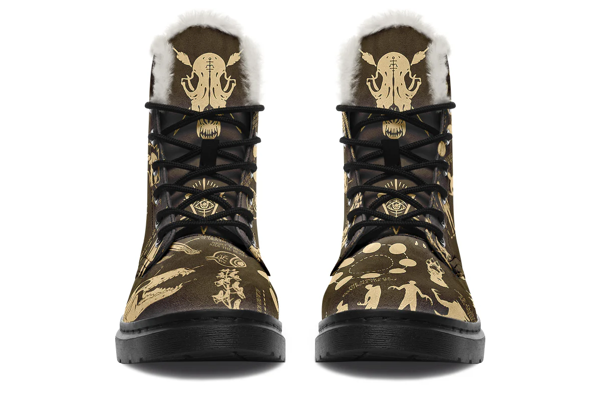 Tan Wolf Study Winter Boots - Image 3